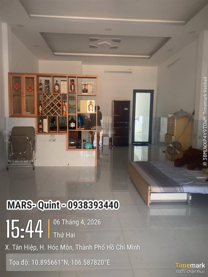 Bán nhà 116 m2, ngang 5 m, tân hiệp, hóc môn, hcm
