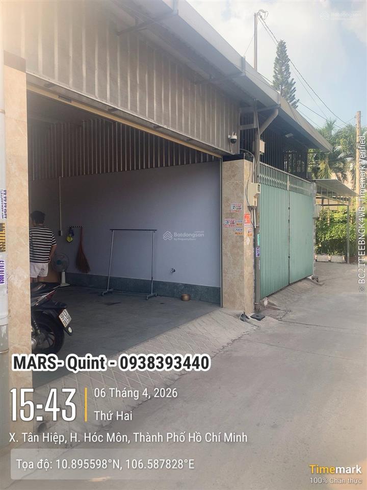 Bán nhà 116 m2, ngang 5 m, tân hiệp, hóc môn, hcm