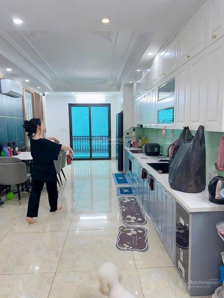 Nhà đẹp 6 tầng thang máy sân gofl long biên vỉa hè phân lô ô tô tránh kinh doanh đỉnh 45m2