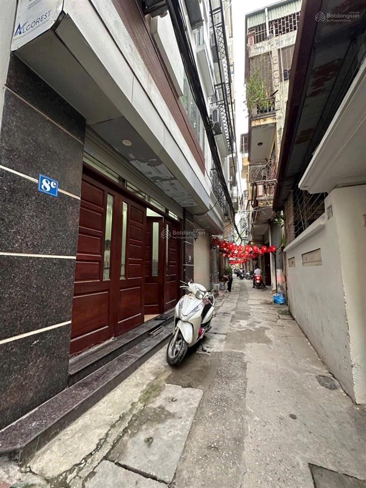 Phố hoàng mai  nhà đẹp ở ngay  5 tầng  mặt ngõ rộng  lô góc  gần phố  dt32m2  7.85 tỷ