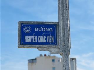 Đất biển sơn thuỷ(đường 15m lề 9m) đường nguyễn khắc viện, song song trục trường sa.
