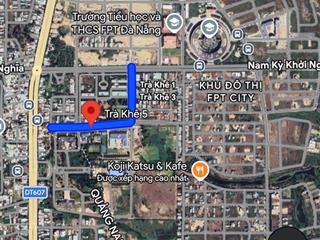 Bán đất đường trà khê 5, khu đô thị fpt, ngũ hành sơn, đà nẵng