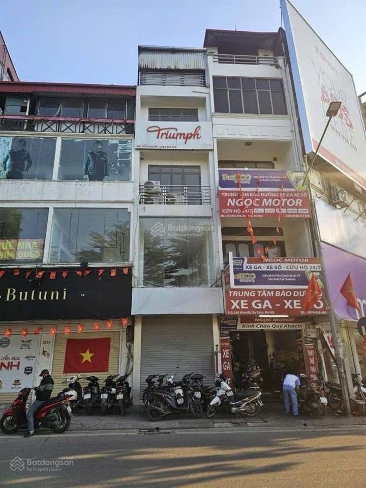 Hơn 13 tỷ  lô góc mặt phố kim mã, ba đình kinh doanh đỉnh cao  5 tầng nổi & 1 hầm, mặt tiền rộng