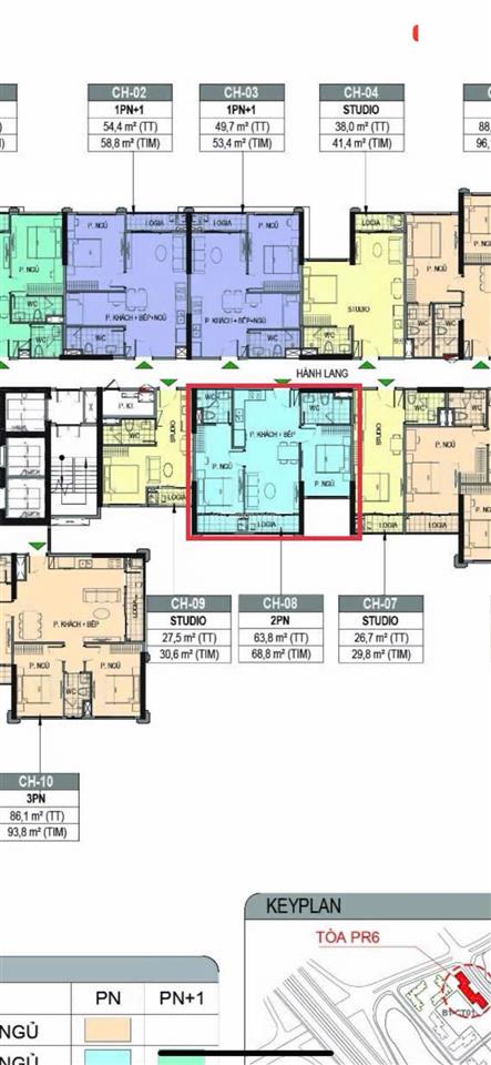 Giảm giá cực sâu bán nhanh căn 2pn siêu đẹp, view bể bơi