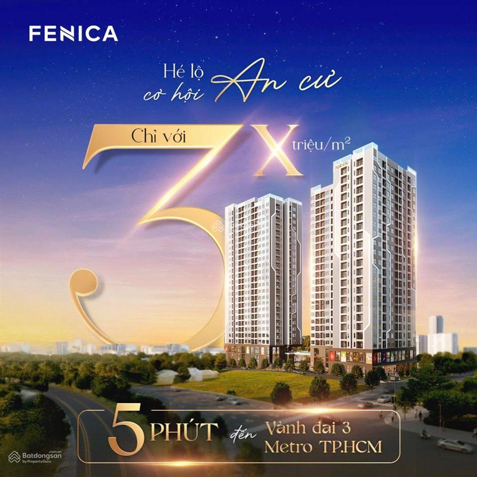 Căn hộ fenica cao cấp 4 mặt tiền, trả trước 160tr, góp 6tr/tháng đến khi nhận nhà ( số lượng có hạn