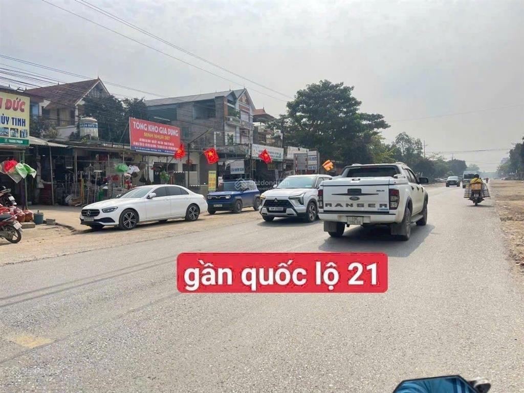 E còn 1 lô góc hiếm có tại phú cát  hoà lạc dt 100m2 (full thổ cư). giá chưa đến 3 tỷ