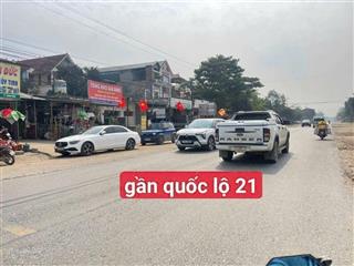 E còn 1 lô góc hiếm có tại phú cát  hoà lạc dt 100m2 (full thổ cư). giá chưa đến 3 tỷ