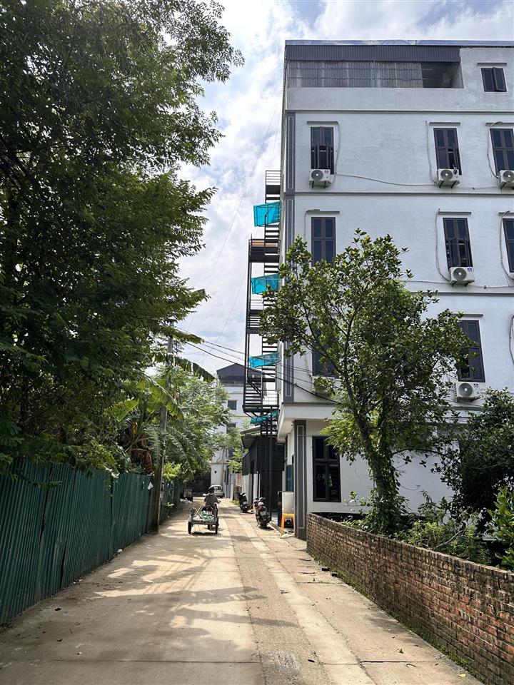 Đất hạ bằng hòa lạc 100m full sổ đỏ, mặt tiền 9m, phù hợp xây chung cư mini ở luôn!