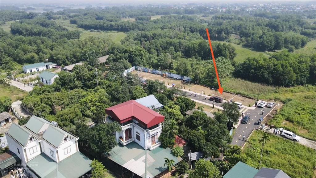 Đất hạ bằng hòa lạc 100m full sổ đỏ, mặt tiền 9m, phù hợp xây chung cư mini ở luôn!