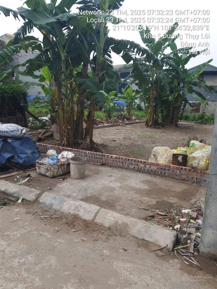 Bán 104m2  đấu giá x4  thư lâm. giá 5x tr/m2