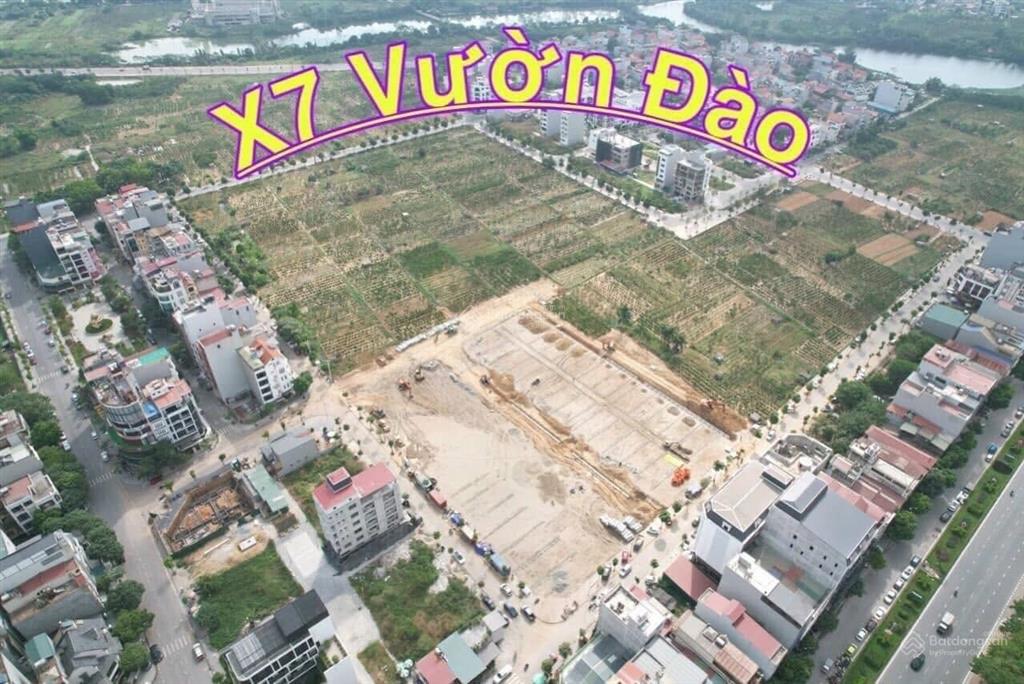 Bán 1 cặp khu x7  vườn đào  xã đông anh