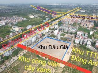 Bán 1 cặp khu x7  vườn đào  xã đông anh