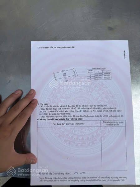 90m2 thụy lôi  thư lâm. giá chỉ 34 tr/m2
