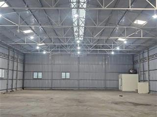 Cho thuê xưởng mới xây (1000 m2 32 triệu/ tháng ) đường vườn thơm ( cầu bà bửu ) đức hoà