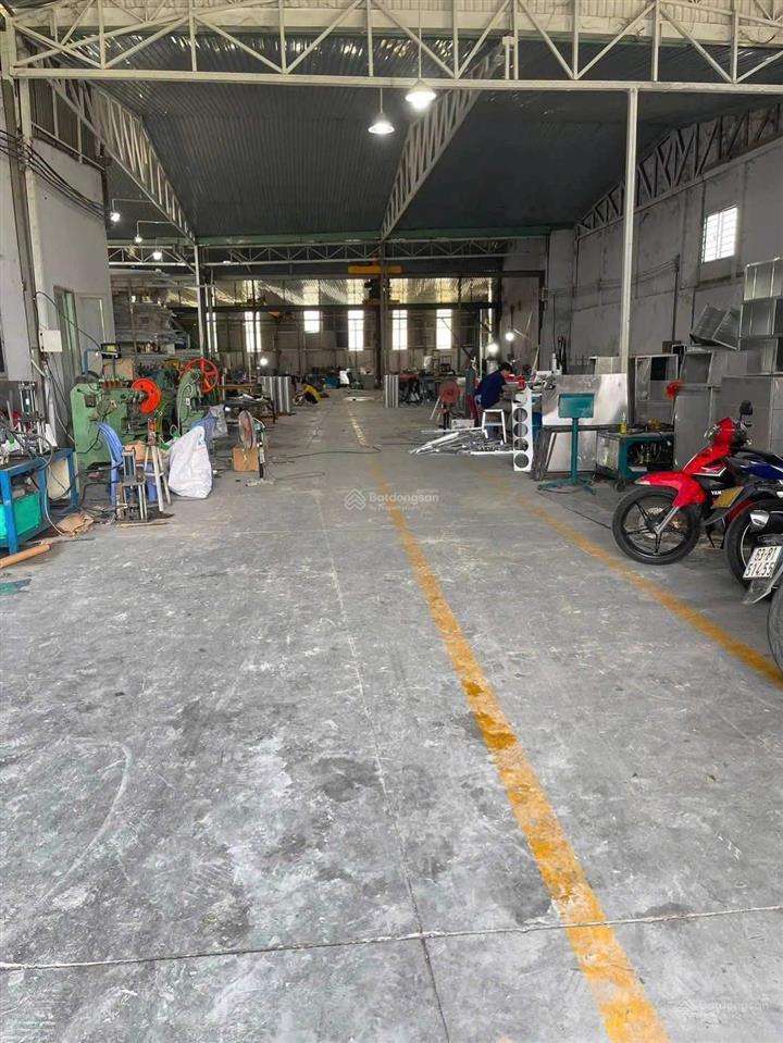 Cho thuê kho xưởng (1300 m2  44triệu/tháng) tân phú trung  củ chi  hcm
