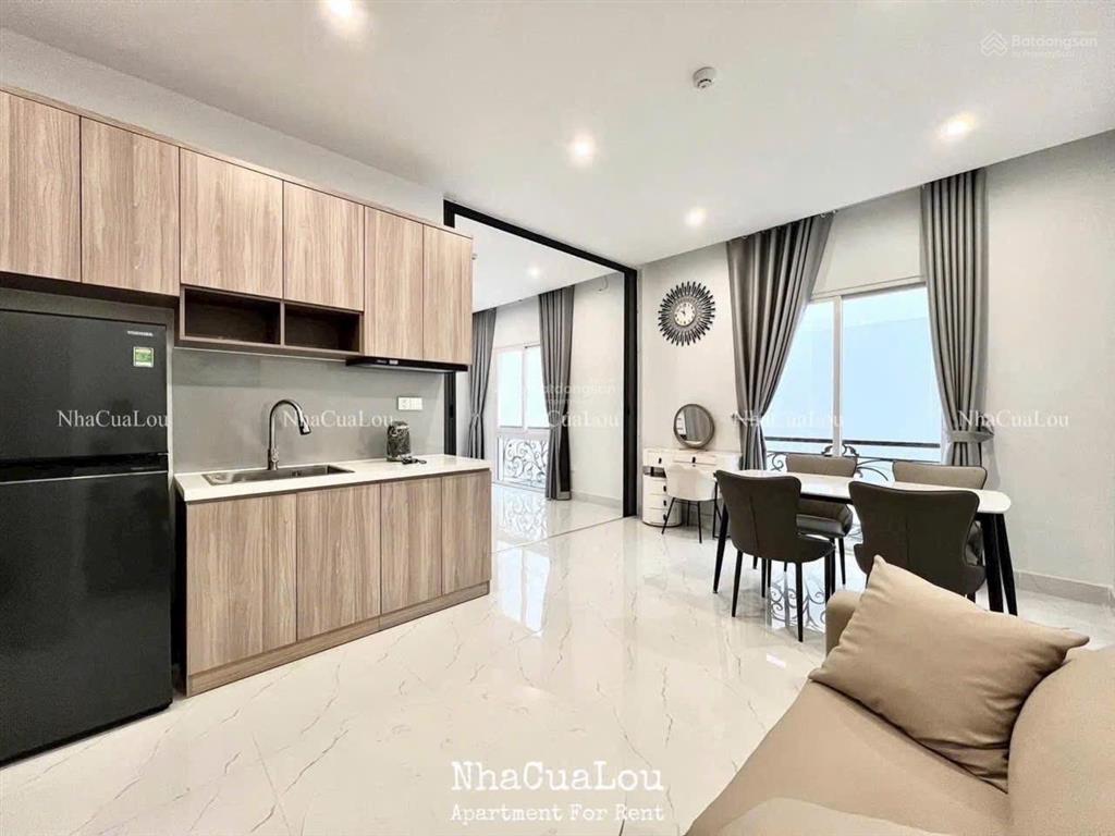 Thuê ngay căn hộ 1pn full nt ban công ngay chợ bà chiểu đường lê văn duyệt bình thạnh dễ dàng đi q1