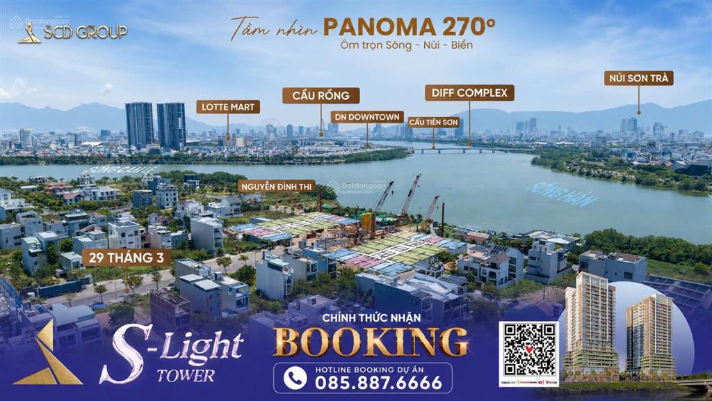 S light tower  căn hộ 1pn+ hiếm view pháo hoa đà nẵng downtown