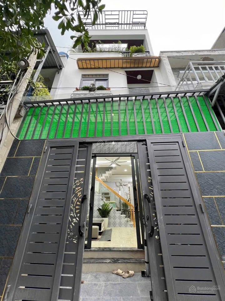 Nhà mới xây 100% sát gò vấp ngã tư ga cầu giao khẩu. (ngang 4.5m)