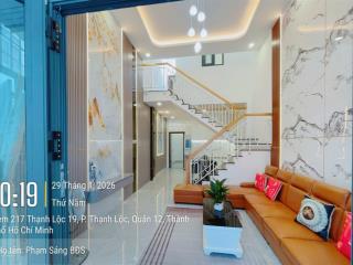 Hiếm! nhà mới ngã tư ga  chợ cầu đồng (tl19), 3 phòng ngủ (1pn dưới trệt)