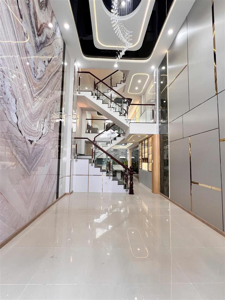 $nhà mới shr 4x17, gần chợ cầu đồng  sông sg, 5 tầng (đường oto tới nhà).