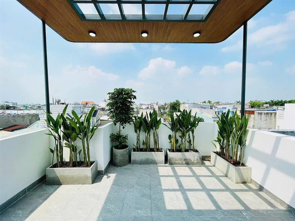 Hiếm!nhà mới xây ngã tư  chợ cầu đồng (thạnh lộc 19). về gò vấp 10p.