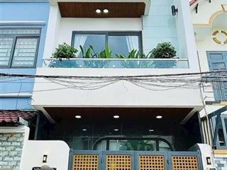 Hiếm!nhà mới xây ngã tư  chợ cầu đồng (thạnh lộc 19). về gò vấp 10p.