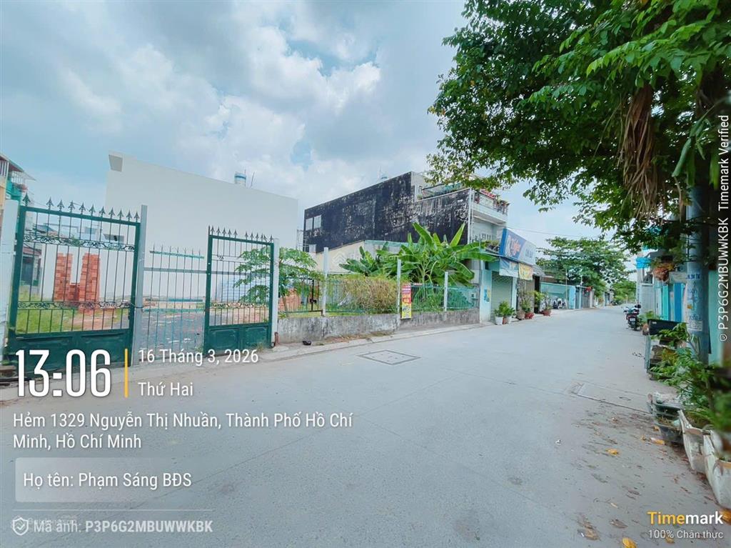 Hiếm đất gần cầu an lộc  sông vàm thuật nguyễn thị nhuần. quận 12