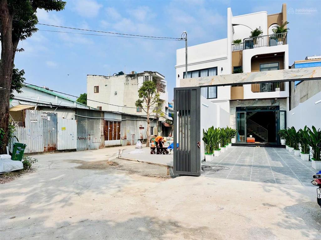 Hiếm$nhà xây mới, sẹc ngắn hà huy giáp (tx40), 4.3 x 24m. sổ riêng mới hoàn công.