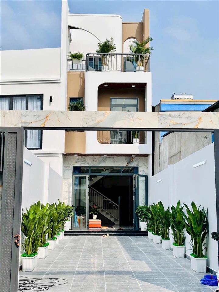 Hiếm$nhà xây mới, sẹc ngắn hà huy giáp (tx40), 4.3 x 24m. sổ riêng mới hoàn công.