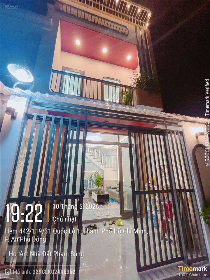 Hiếm! nhà mới 3 phòng ngủ(1pn dưới) gần chợ cầu đồng  tl15  vườn lài nối dài.