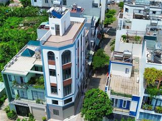 Hiếm! nhà góc 2 mặt tiền khu sơn ca 8  xd lửng, 3 lầu, 8 phòng ngủ. (dt 5x12m) full thổ cư