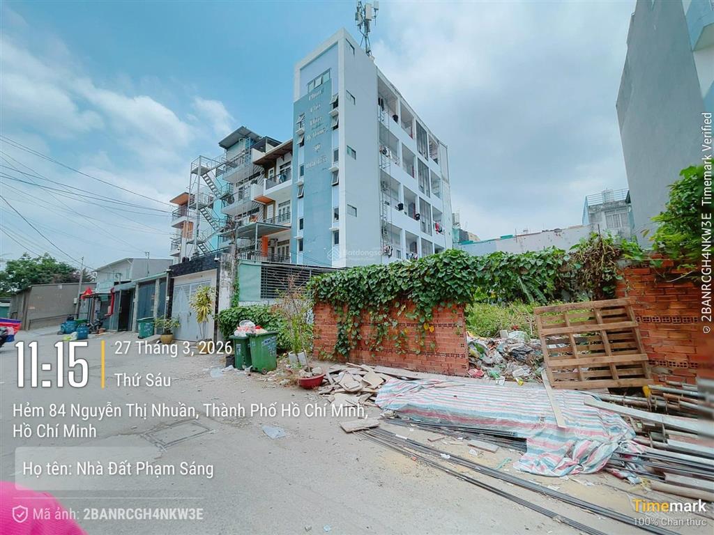 Hiếm! lô liền kề sát gần trường đại học nguyễn tất thành, dt 5x33m. tiện xây chdv