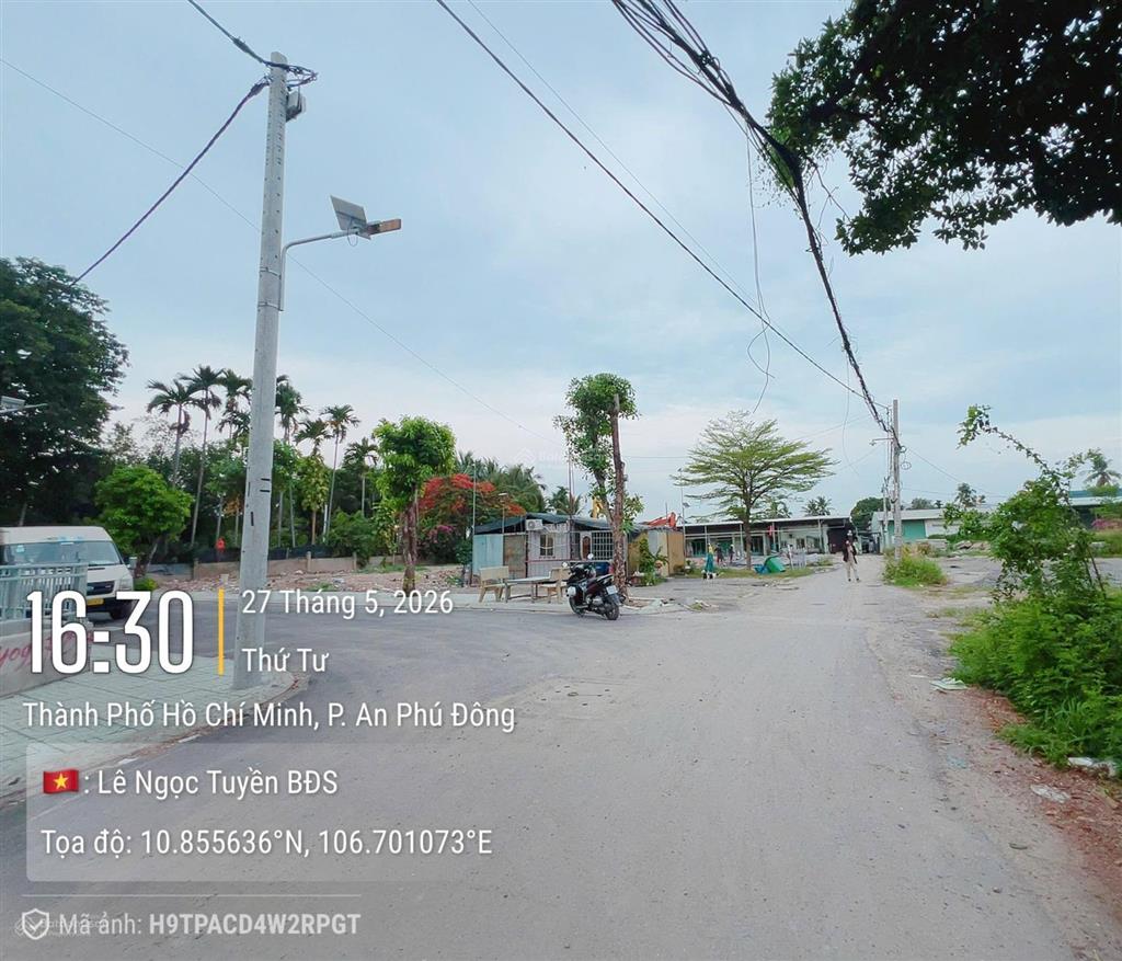 Hiếm! đất gần sông sài gòn  trục đường apđ03  3,3 tỷ/51,5m2 thổ cư