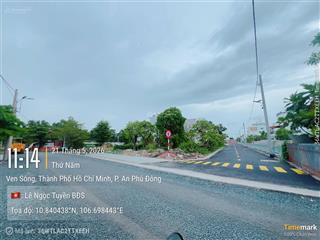 Đất sát mặt tiền sông sài gòn, đối diện khu vạn phúc city thủ đức