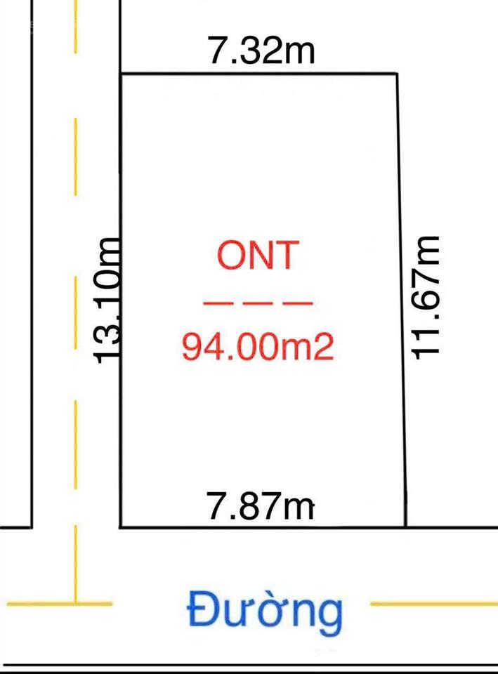 Bán đất văn giang hưng yên, lô góc, ô tô tránh, 94m
