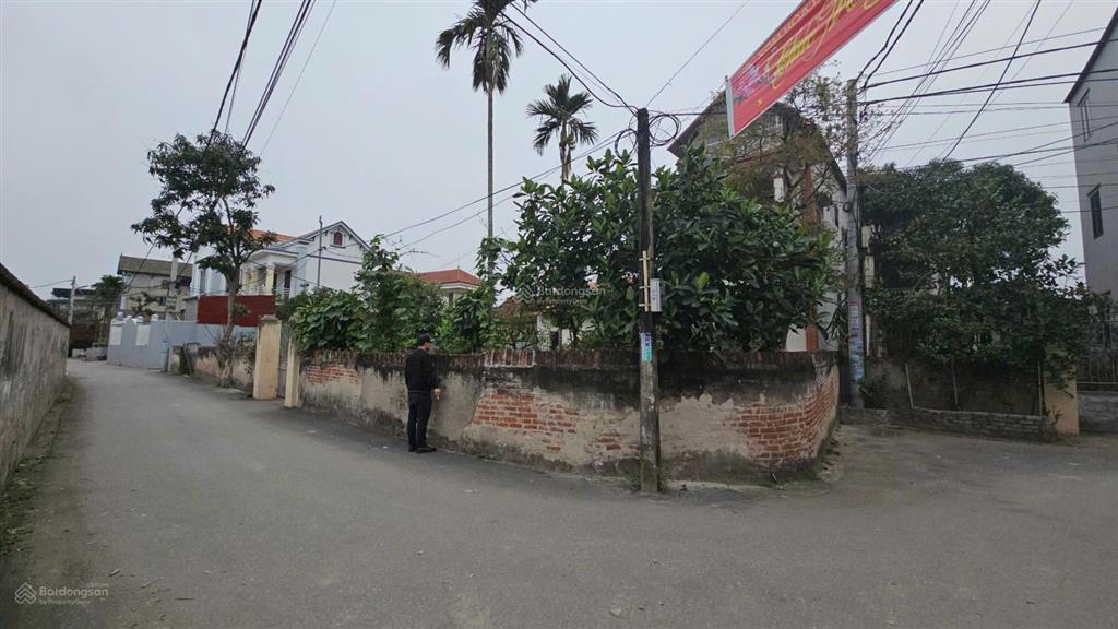 Bán đất văn giang hưng yên, lô góc, ô tô tránh, 94m