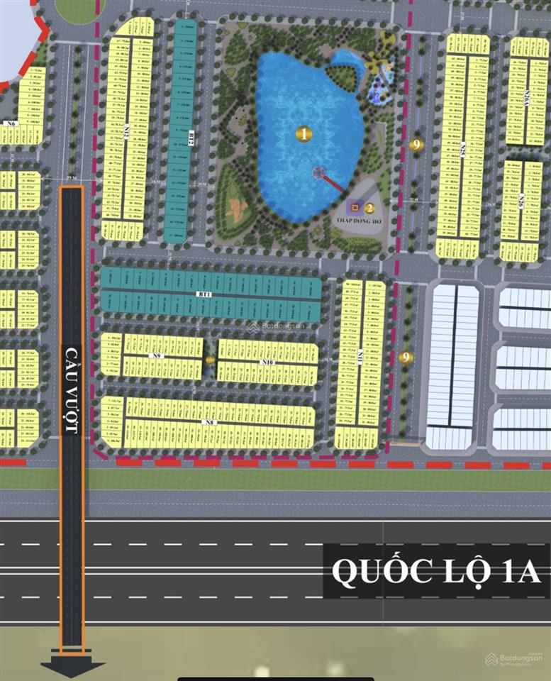 Quỹ đất thổ cư/dự án xã lạng giang