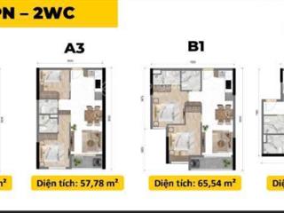 Căn hộ 55m2 bcons newsky, 2pn, 2wc giá chỉ 2,67 tỷ, ký hđ trực tiếp chủ đầu tư  0938 677 ***