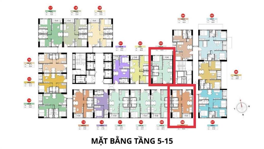 Bán căn hộ bcons asahi 2pn 50m² giá chuyển nhượng chỉ 2,34 tỷ