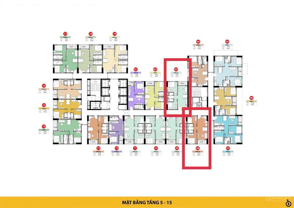 Bán căn hộ bcons asahi 2pn 50m² giá chuyển nhượng chỉ 2,34 tỷ