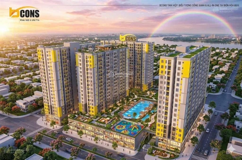 "chủ đầu tư nhận giữ chỗ" (được chọn căn theo nhu cầu) căn hộ bcons đường phan trung, biên hòa