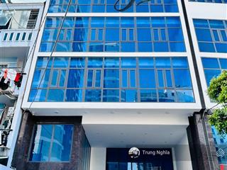 Tòa nhà mặt tiền đường lê văn sỹ diện tích 9x20m hầm 5 tầng cho thuê