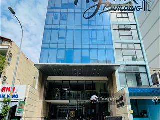 Tòa nhà mặt tiền đường nguyễn đình chiểu diện tích 10x20m hầm 5 tầng cho thuê