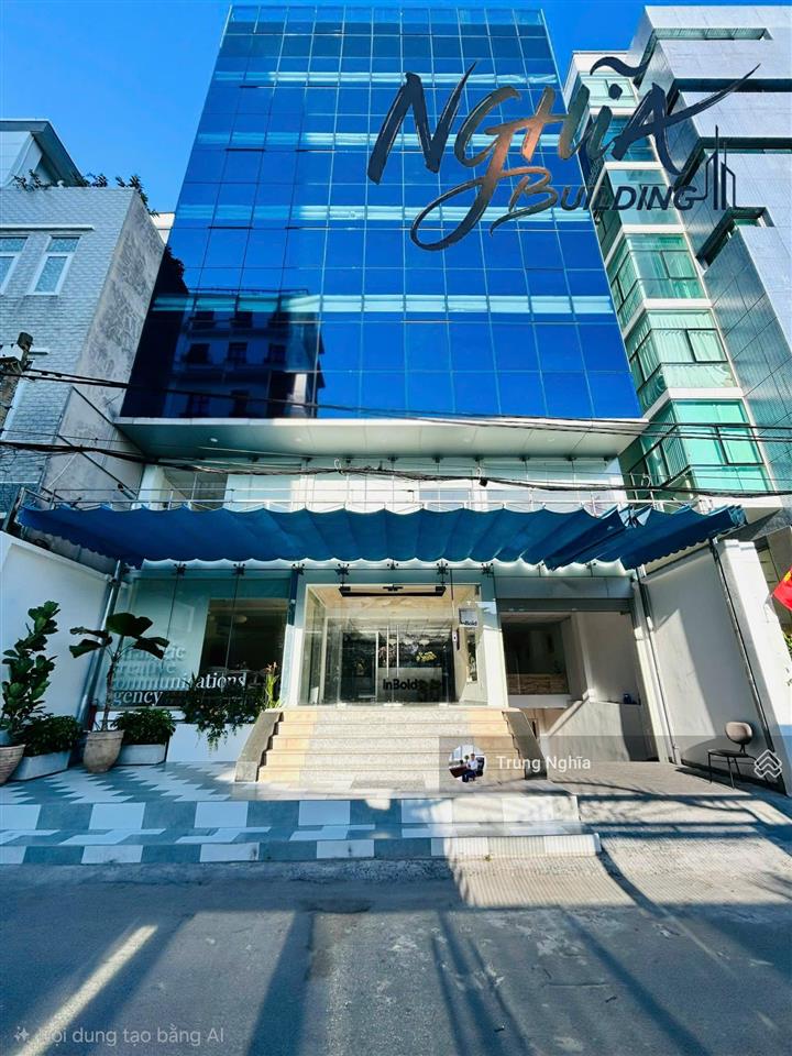 Tòa nhà mặt tiền đường trương văn bang, phường thạnh mỹ lợi, diện tích 14x30m, hầm 8 tầng cho thuê