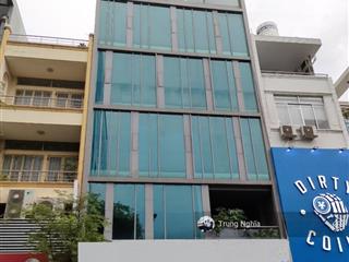 Tòa nhà mặt tiền đường lê văn sỹ diện tích 8x20m hầm 6 tầng cho thuê