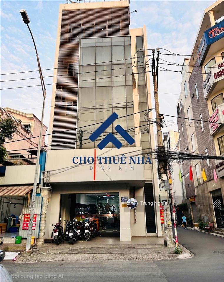 Tòa nhà đường phan đăng lưu diện tích 6x20m trệt 4 lầu cho thuê