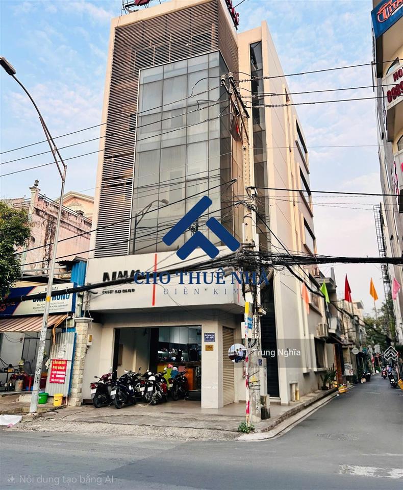 Tòa nhà đường phan đăng lưu diện tích 6x20m trệt 4 lầu cho thuê