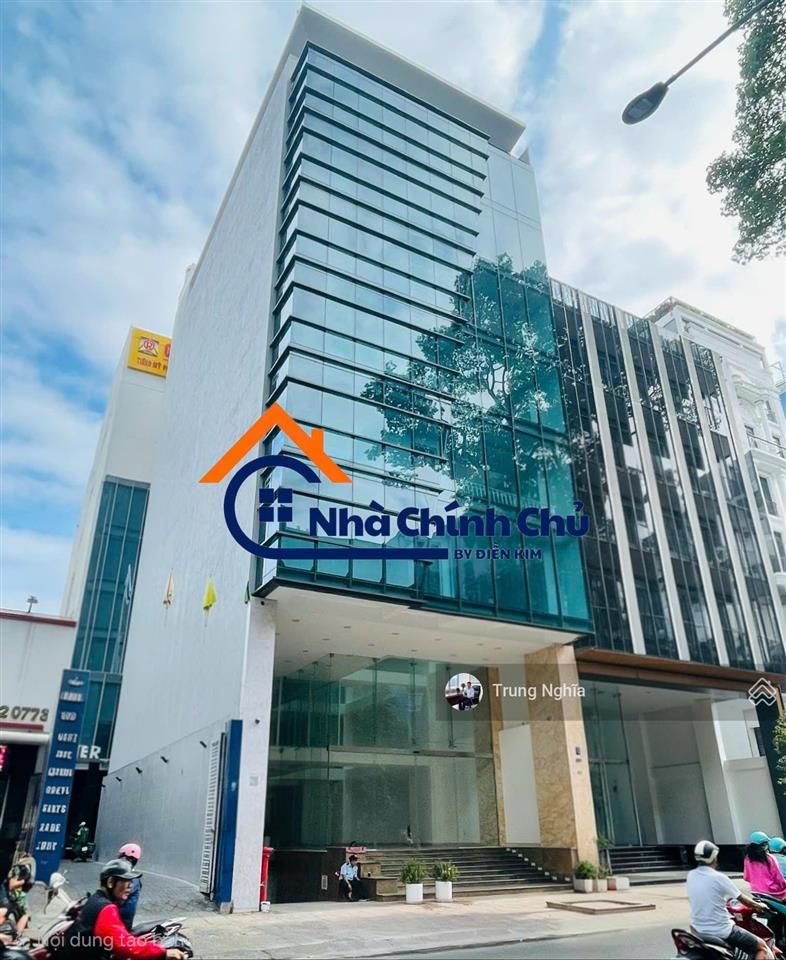 Tòa nhà đường lê quang định, diện tích 9x22m, hầm 6 tầng cho thuê