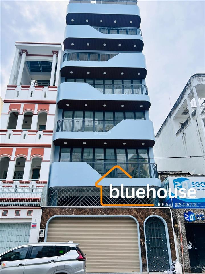 Cho thuê nhà đường hoàng hoa thám, dt 8x20m 1 hầm 1 trệt 4 lầu