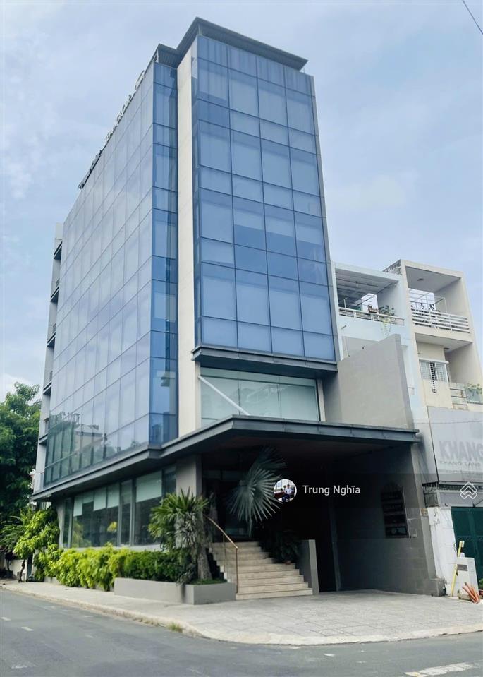 Tòa nhà 2 mặt tiền đường phan văn trị, diện tích 8x20m, hầm 6 tầng cho thuê